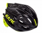 Casque KASK Mojito noir jaune - Plus d