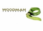 Collier serrage rapide WOODMAN 31.8 vert - Plus d