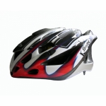 Casque SHAIN BK 100 rouge-blanc - Plus d