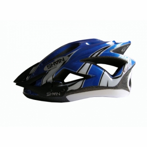 Casque SHAIN bk 90 bleu-blanc