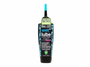 MUC-OFF Lubrifiant Pour Chaine WET LUBE Conditions Humides 120ml