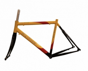 Cadre zonal De Prisa  patins jaune rouge noir