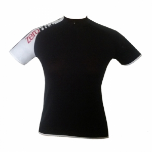 Maillot manche courte noir blanc