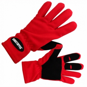 Gants Windstopper glacier rouge