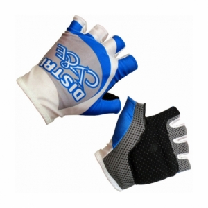 Gants blanc/bleu/gris