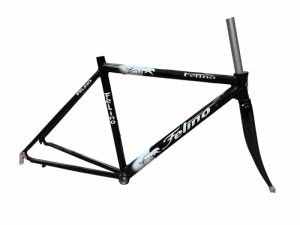 Cadre Felino aluminium noir blanc 