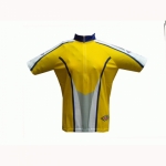 Maillot SANTINI manches courtes jaune