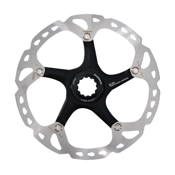 Disque Shimano XT SMRT81 160mm Centerlock, Disque VTT Shimano Deore XT ...