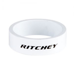 Entretoises Ritchey blanches 10 mm 1pouce1/8