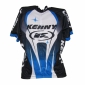 Maillot Vlo Manches Courtes Kenny Racing Bleu