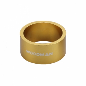 Entretoise Alu Woodman en 15mm 1p 1/8 Gold