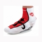 Surchaussures WILIER blanc-rouge