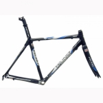 Cadre FELINO Tigre carbone monocoque bleu S - Plus d