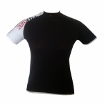 Maillot manche courte noir blanc - Plus d