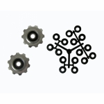 Galets de derailleur Sportraker universels compatibles - Plus d