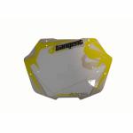 Plaque de cintre Mini BMX Tangent Blanc et Jaune - Plus d