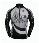 Maillot manches longues distri cycle noir - Plus d